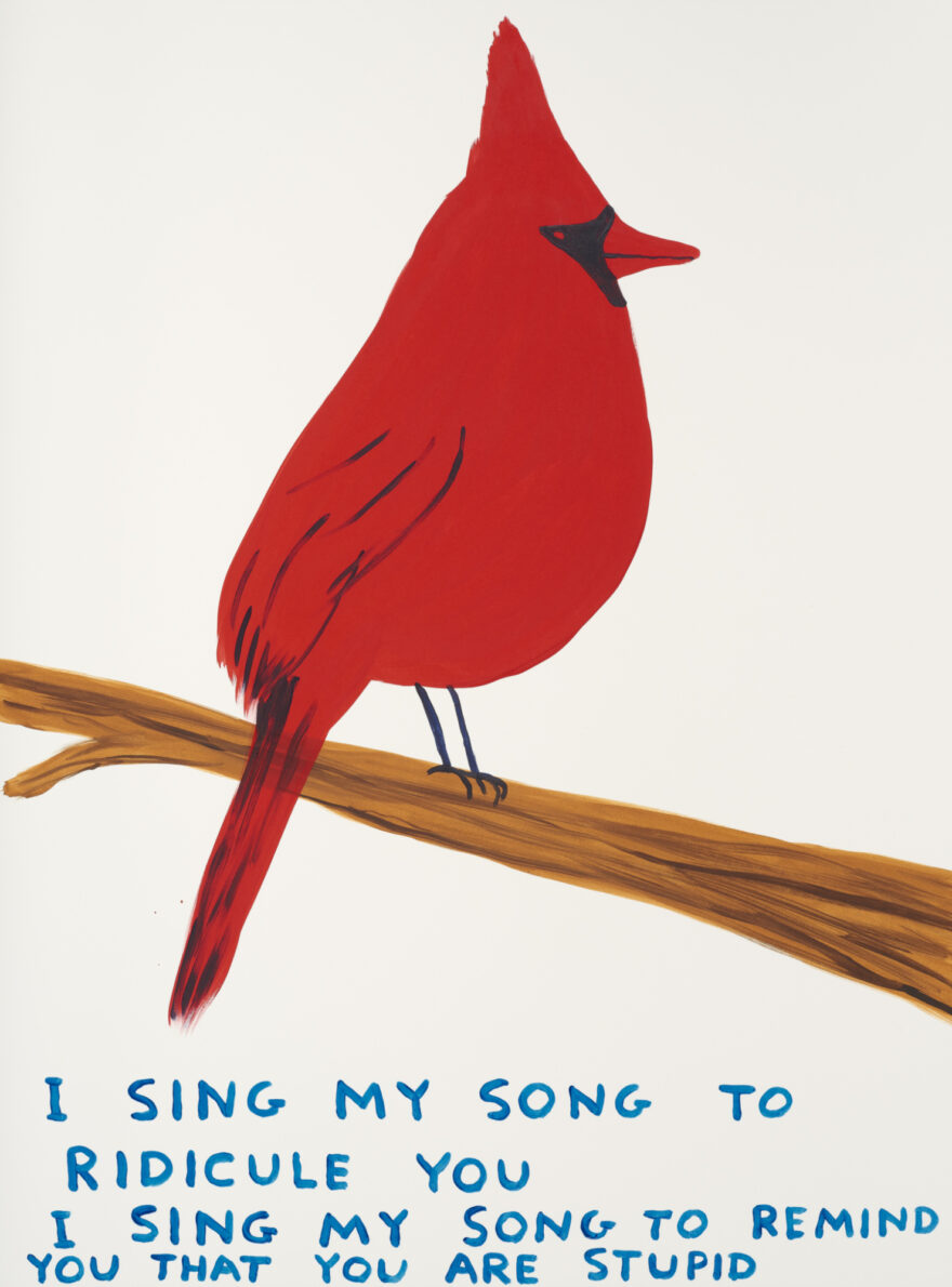 View: untitled 'I sing my song'