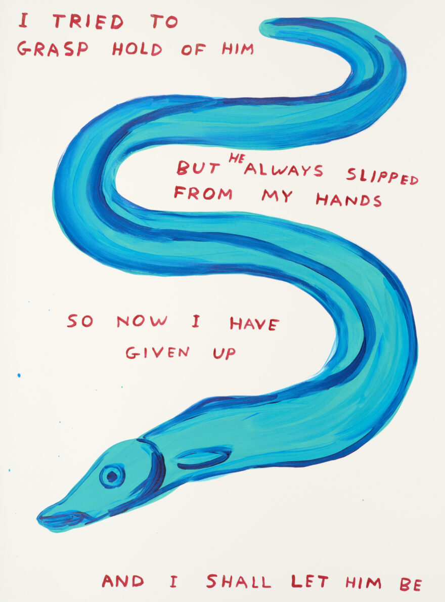 View: untitled 'I tried to grasp hold of him'