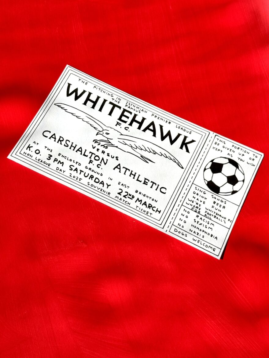 View: Non-League Day Screenprinted Ticket