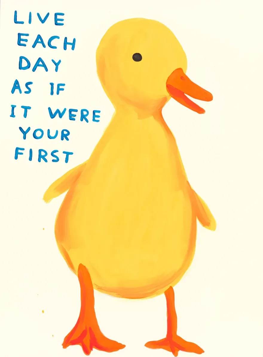View: Live Each Day As If It Were Your First